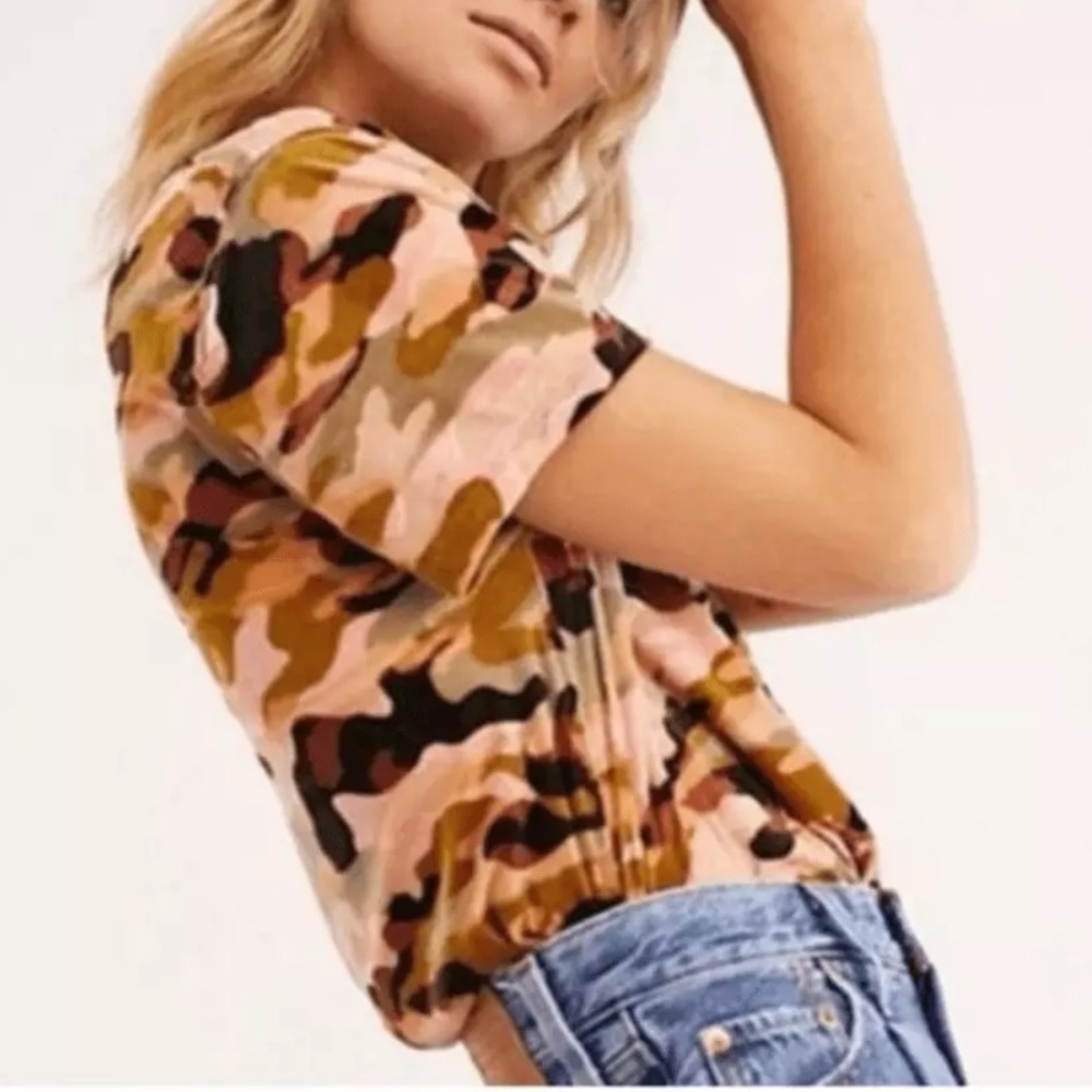 ✌️We The Free Teddy Camo Shirt